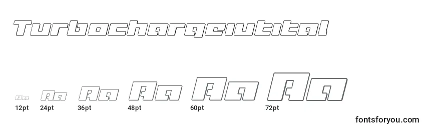 Turbochargeiutital Font Sizes