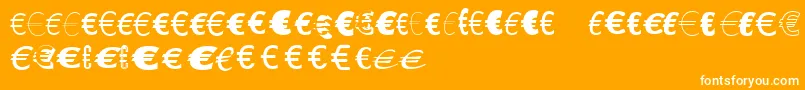 Saiba mais sobre a fonte LinotypeEurofontGToP Fonte LinotypeEurofontGToP – fontes brancas em um fundo laranja