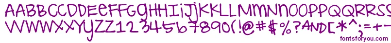 DjbILoveMeSomeAly Font – Purple Fonts