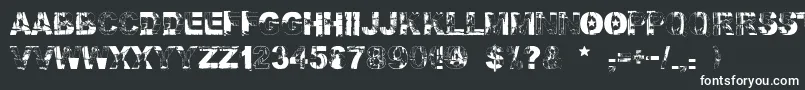 Falloutfont Font – White Fonts