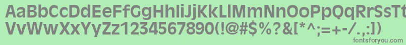 AntiqueolivestdBold Font – Gray Fonts on Green Background