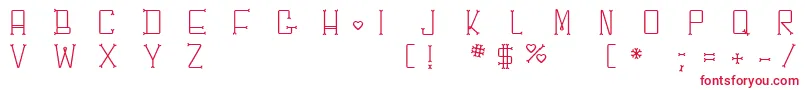 Chesbone Font – Red Fonts