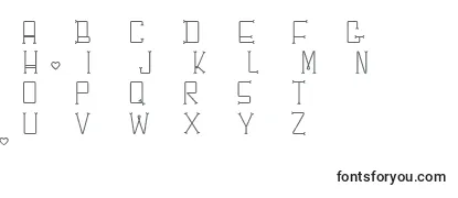 Шрифт Chesbone