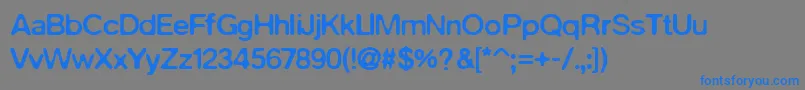 More about PfaquaBoldUnicode Font PfaquaBoldUnicode Font – Blue Fonts on Gray Background