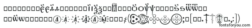 Шрифт OrthodoxDigitsLoose – шрифты, начинающиеся на O