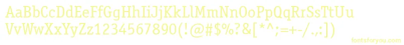 Osr45C Font – Yellow Fonts