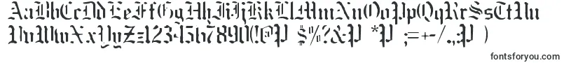 NakedMonk-fontti – Alkavat N:lla olevat fontit