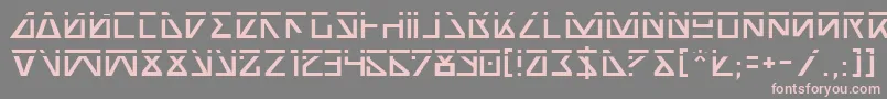 NickTurboLaser Font – Pink Fonts on Gray Background