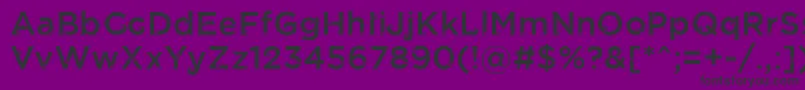 JathilanRegular Font – Black Fonts on Purple Background