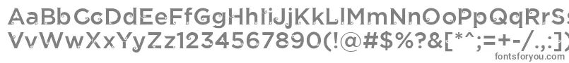 Шрифт JathilanRegular – серые шрифты