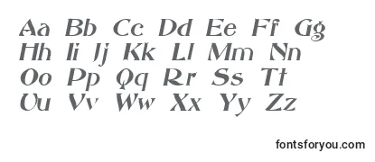 SacculeOblique Font