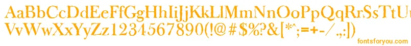 BaskeroldantiqueMediumRegular Font – Orange Fonts
