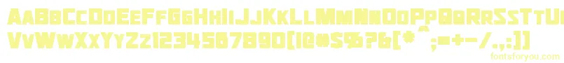 JhiaxusBold-fontti – keltaiset fontit