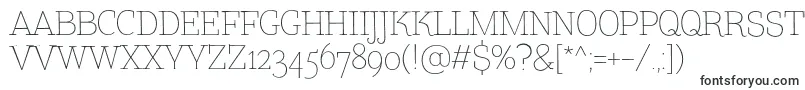 TtCoatsLightDemo Font – Business Fonts