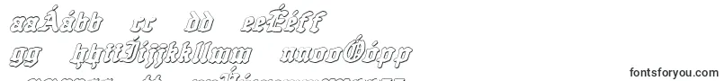 QuestKnight3DItalic-Schriftart – gälische Schriften