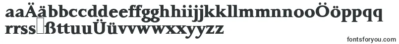 Шрифт PalermoserialXboldRegular – немецкие шрифты