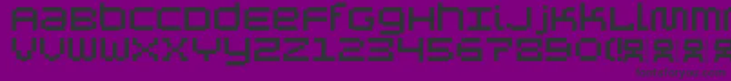AutricheAlt-fontti – mustat fontit violetilla taustalla