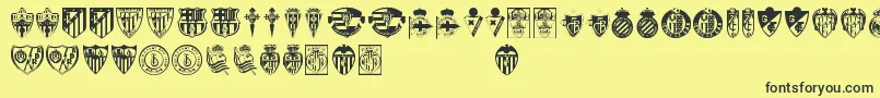 More about Lfp Font Lfp Font – Black Fonts on Yellow Background