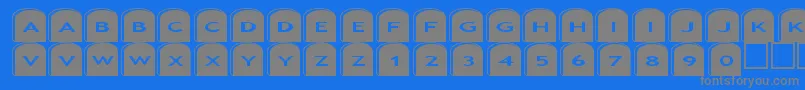 More about Asgravestones2 Font Asgravestones2 Font – Gray Fonts on Blue Background