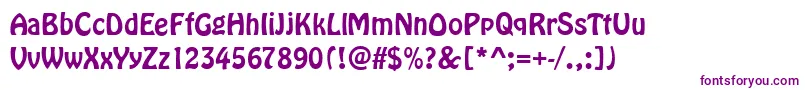 HoboRegular Font – Purple Fonts