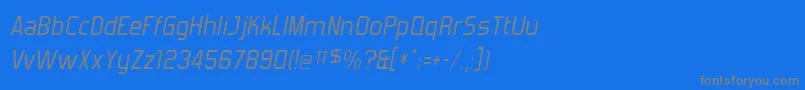 Подробнее о шрифте Forgotti Шрифт Forgotti – серые шрифты на синем фоне