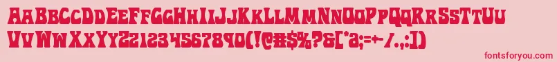 More about Hippocketcond Font Hippocketcond Font – Red Fonts on Pink Background