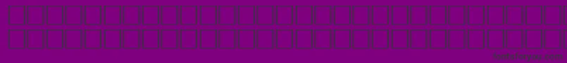 NaughtyRegular Font – Black Fonts on Purple Background