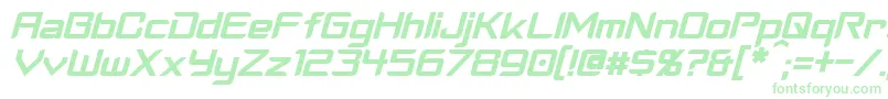 CyberverseItalic Font – Green Fonts