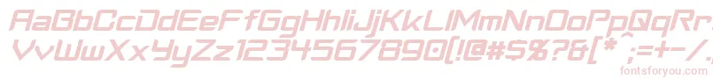 CyberverseItalic Font – Pink Fonts