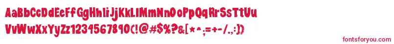 Kgdancingontherooftop Font – Red Fonts