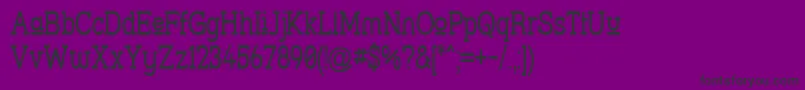 Strslupn Font – Black Fonts on Purple Background