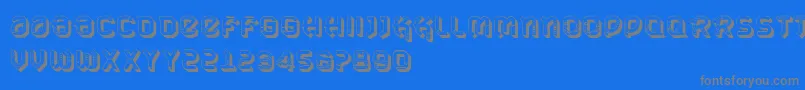 More about VtksUrbanTime3D Font VtksUrbanTime3D Font – Gray Fonts on Blue Background