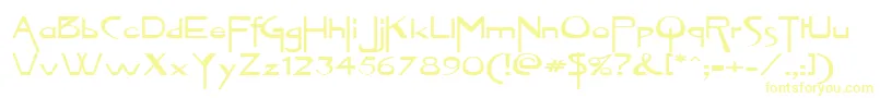 WittyWoman1 Font – Yellow Fonts