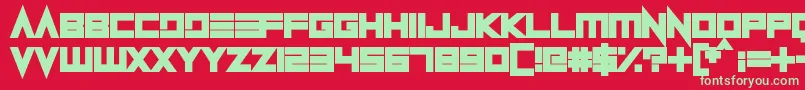 Más sobre la fuente NeverSurrender fuente NeverSurrender – Fuentes Verdes Sobre Fondo Rojo