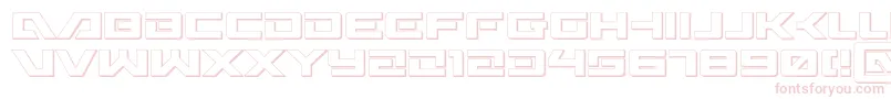 Wildcard313D Font – Pink Fonts on White Background