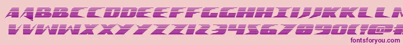 Crimesyndicategrad Font – Purple Fonts on Pink Background