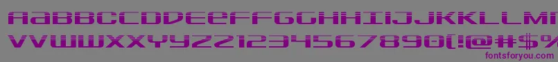 Sdfhalf-fontti – violetit fontit harmaalla taustalla