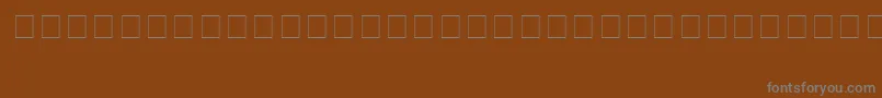 Шрифт Vstar – серые шрифты на коричневом фоне