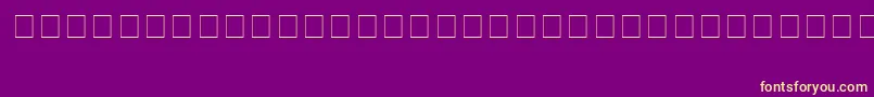 Шрифт Vstar – жёлтые шрифты на фиолетовом фоне