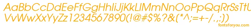 TrendexSsiItalic Font – Orange Fonts