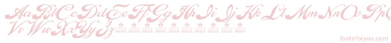 フォントEnthrallPersonalUse – ピンクのフォント
