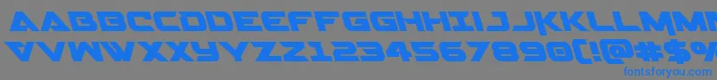 fuente Gemina2left – Fuentes Azules Sobre Fondo Gris