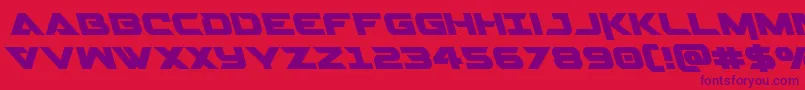 fuente Gemina2left – Fuentes Moradas Sobre Fondo Rojo