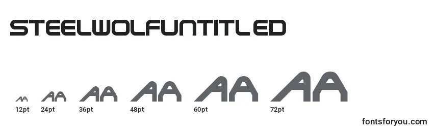 Steelwolfuntitled Font Sizes