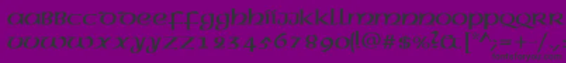 Lisätietoja CelticNormal-fontista CelticNormal-fontti – mustat fontit violetilla taustalla