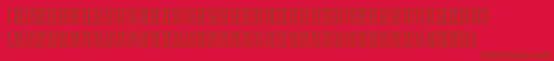BulmerMtDisplayAltItalic Font – Brown Fonts on Red Background