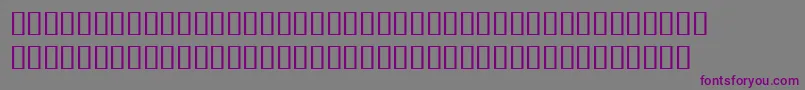 Шрифт BulmerMtDisplayAltItalic – фиолетовые шрифты на сером фоне