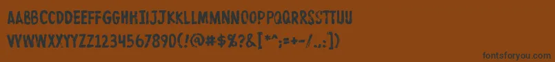 More about Protestpaint Font Protestpaint Font – Black Fonts on Brown Background