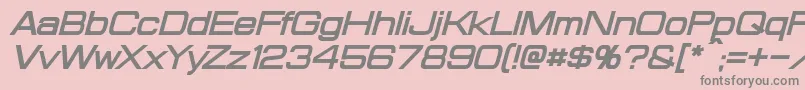 More about ProbertBoldItalic Font ProbertBoldItalic Font – Gray Fonts on Pink Background