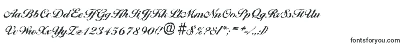 BallantinesrandomXboldRegular-Schriftart – Gravurschriften
